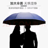 天堂伞加大号超大雨伞男女三人10骨黑胶防晒遮阳伞广告伞企业定制logo伞 【10骨黑胶防晒升级款】黑色 实拍图