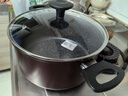 爱仕达（ASD）汤锅晶石不粘煮锅炫彩双耳小奶锅炖汤煮面锅24CM燃气电磁炉通用A7 实拍图