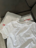 京东京造【10A抗菌】t恤男短袖t恤秋季男女白小T打底衫 白色 S 实拍图
