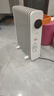 美的（Midea）【暖阳系列】取暖器/电热油汀/加热电暖器/立式电暖气/家用WIFI智能遥控防烫加湿恒温 HYW22KRB 实拍图