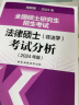 【官方正版 单本可选】2024法律硕士考试分析非法学 法学专业学位联考法硕考试分析考试大纲刑法分则历年真题基础配套练习法律法规法硕背诵逻辑 2024新版法硕考试分析【现货】 实拍图