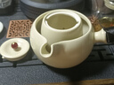 呈然 苏打釉白泥茶壶家用复古电陶炉手工陶瓷提梁烧水壶功夫泡茶壶 苏打釉侧把壶（700ml） 实拍图