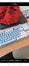 达尔优（dareu）EK815机械合金版键盘 有线游戏键盘 108键多键无冲 吃鸡电脑 办公键盘   混光黑银红轴 晒单实拍图