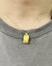 中国黄金（CHINA GOLD）足金元宝龙吊坠男女款萌龙黄金项链生肖本命龙年新年生日礼物 元宝龙吊坠【赠银镀金链】约2.2g 实拍图