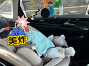 两只兔子求知2智能通风车载婴儿童安全座椅0-4-12岁宝宝汽车用 星暮金 实拍图
