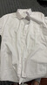 凡客诚品衬衫男商务易打理纯色西服正装衬衣男士白衬衫 长-纯白色 42 卡码建议拍大一码 实拍图