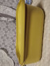 小媳妇（XIAO XI FU）收纳盒桌面带盖塑料杂物零食化妆品盒子长方形收纳筐储物盒整理箱 马卡龙收纳盒-矮款小号-黄色 实拍图