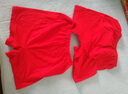 俞兆林4条女士纯棉平角裤中老年内裤老太太加肥加大码妈妈老人平角内裤 中老年女平角红色4条 XL110码111-130斤 实拍图
