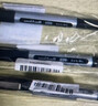 uni三菱【热门商品】 uni-ball EYE黑色中性笔0.5mm签字笔商务直液式水笔学生考试笔套装 UB-150 10支 实拍图