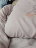 馨而乐（Bravo）富安娜出品四件套 纯色被套床单被罩简约双人床品套件230*229cm 晒单实拍图