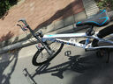 永久（FOREVER）山地车自行车成人男女青少年学生铝合金单车上班代步公路越野赛车 【铝架】旗舰版-白蓝辐条轮 27.5寸24速【推荐165-195cm】 实拍图
