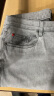 Navigare【亲肤透气】意大利小帆船牛仔裤男春季高弹力休闲直筒裤子 烟灰 33 晒单实拍图