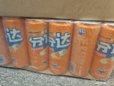 可口可乐（Coca-Cola）芬达Fanta橙味汽水摩登罐碳酸饮料330ml*24罐 整箱装  实拍图