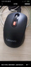 联想（Lenovo）无线蓝牙双模充电鼠标 蓝牙5.0/3.0 便携办公鼠标人体工学设计 Howard理性黑充电版 实拍图