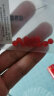 灵久久亚克力果冻珠透明珠DIY串珠红绳手链珠子手串手工配件材料10颗 红色 6mm 实拍图