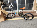 永久折叠软尾避震自行车7变速22英寸男女式成人城市小跑车学生单车 绿 实拍图