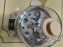 小浣熊 煮蛋器定时迷你蒸蛋器自动断电煎锅煎蛋器小型蒸锅早餐 米白色 双层 实拍图