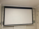 竹者【音响款】8K嵌入式天花幕布 投影仪屏幕家用电动遥控升降 玻纤金属光子菲涅尔抗光幕布 84英寸【包安装】 语音款-白玻纤【无音响】 实拍图