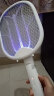 雅格电蚊拍灭蚊灯两用锂电池充电式紫光诱蚊蚊子拍苍蝇拍灭蚊神器 实拍图