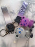 昀翕变色龙熊汽车钥匙扣挂件卡通款钥匙链精致情侣可爱书包挂饰锁匙扣 变色熊【紫色】 实拍图