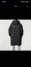 阿迪达斯ADIDAS三叶草男女冬季长款鸭绒600蓬黑色连帽羽绒服 JD3749 A/2XL 实拍图