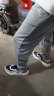 彪马（PUMA）官方 新款男女同款运动休闲长裤 PANTS EMBOSSED 673850 灰色-03 M(175/74A) 晒单实拍图