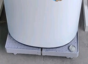 骎锋迷你洗衣机底座垫高置物架小型3-4kg儿童5-6公斤脱水机可移动架子小型洗衣机增高防潮托架 迷你4脚款（长宽40-50cm） 实拍图