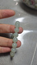 中国黄金和田玉手串女士手链玉手串玉石转运珠女款生日礼物女生送女友妈妈 和田玉手串-高冰晴8mm 实拍图