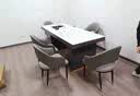 努扬轻奢岩板茶桌椅组合现代家用办公室茶台一体功夫泡茶桌 1.4米岩板茶桌 实拍图