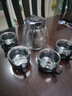 【京东物流】茶壶套装整套茶具大容量玻璃茶杯带滤网耐高温泡茶具 1000ML一壶+四杯套装【无茶盘】 实拍图