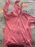 BRELRMON可拆卸防晒衣女男冰丝服防紫外线薄款运动皮肤风衣透气骑行外套 KY5999S晚霞粉-女 XL 实拍图