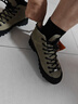 CRISPI【经典款】意大利户外登山鞋男秋冬中帮防水徒步鞋女MONACO GTX 卡其色（偏绿）8009903 40 实拍图