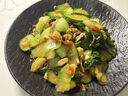 inmindhouse菜盘家用陶瓷装菜盘子黑白深盘高级感餐具碟子日式创意磨砂汤盘 8英寸盘-雅黑 实拍图