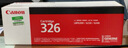 佳能原装佳能CRG-326碳粉盒LBP6200d LBP6230dw LBP6240dn打印机硒鼓 佳能CRG-326硒鼓 2100页 实拍图