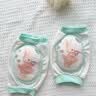 爱宝适婴儿护膝春夏宝宝爬行学步护膝护肘儿童防撞护垫腿套2双蓝+绿S265 实拍图
