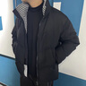 WASSUP HERMU羽绒服男冬季简约潮牌鸭绒外套男女情侣装休闲加厚保暖上衣服冬装 白色 XL （建议135-155斤） 实拍图