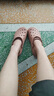 斯凯奇（SKECHERS）洞洞鞋女士夏季外穿包头泡泡鞋厚底透气软底凉拖鞋休闲鞋111514 实拍图