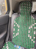 CHE AI REN木珠冰丝汽车坐垫夏季透气凉垫货车小车通用凉席座椅车用背靠单个 【全车五座】祖母绿 实拍图