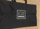 小黑裙牛津布环保购物袋超市买菜包小布袋子便携手提袋 特大号(拉链款) 实拍图