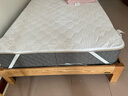 水星家纺大豆床垫A类柔肤抗菌防螨床垫软可折叠水洗床褥 1.2米床 白 实拍图