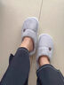 冬季棉拖鞋男居家防滑加厚毛绒保暖女士棉拖鞋2025新款情侣拖鞋女 灰色 44-45 【适合42-43的脚】 实拍图