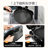 美的（Midea）电饼铛 电饼档上下盘可拆洗家用智能0氟钛陶瓷双面加热三明治早餐机煎烤机煎饼锅烙饼锅 JKC3077Ti 实拍图