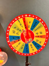 魅扣幸运大转盘抽奖转盘商场开业店庆年会游戏活动道具可控可擦写定制 （次日达）50cm可擦写+赠笔*1 实拍图