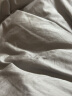 康尔馨五星级酒店床品A类60支纯棉贡缎简约四件套全棉被套 灰色1.5米床 晒单实拍图