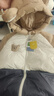 嘟嘟家童装宝宝羽绒服冬季保暖儿童外套冬款男童棉服女童棉袄 奶茶色130 实拍图