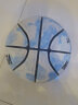 维动（VEIDOORN） 篮球7号实战蓝球比赛男女生专用耐磨训练室内外蓝球 水墨蓝白【气筒+球针+球网】 实拍图