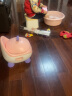 家の物语（KATEI STORY）日本加厚儿童凳塑料凳小矮凳家用浴室防滑凳换鞋凳洗澡洗手间凳子 米黄 实拍图
