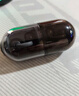 水月雨音乐胶囊PILL 蓝牙耳机耳夹式AI降噪蓝牙6.0真无线开放式不入耳高音质跑步运动通话音乐耳机防掉 黑色+【皮制收纳包】 实拍图