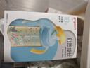 贝亲（Pigeon）自然成长翻盖直饮吸管 大童奶瓶330ml 马戏团 18月+ AA279 实拍图