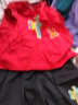 其其佳儿（QIQIJIER）男童夏装套装2024年新款儿童装夏季帅气短袖男孩中大童薄款衣服潮 红色 150 晒单实拍图